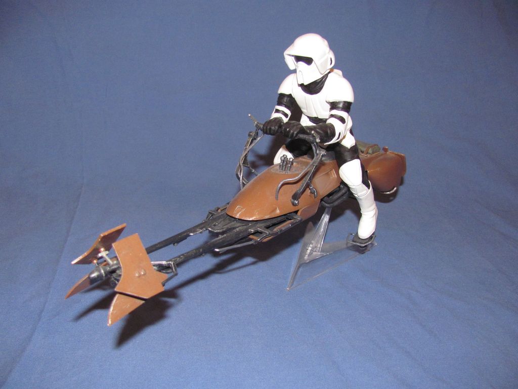 1/12 Speed Bike with Scour Trooper $25